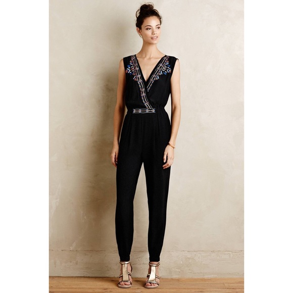 Anthropologie Pants - Anthropologie Ojo Caliente Jumpsuit Twelfth Street By Cynthia Vincent Women’s S